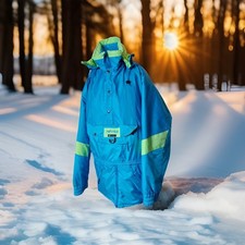 Nevica Blue & Lime Hooded Ski