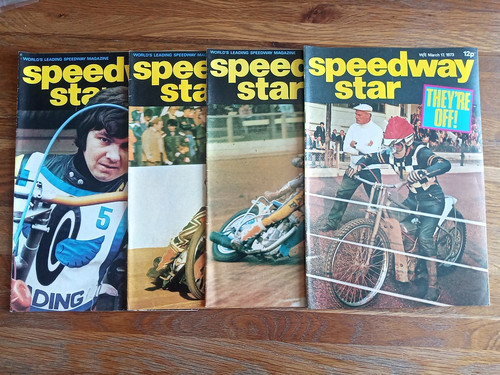 Speedway star magazines - star, x4