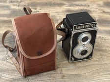 Halina Prefect TLR Reflex Camera, Twin Lens Reflex Camera Halina Perfect + Case
