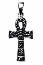 Silver Pendant Ankh Egyptian