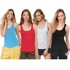 PACK OF 2 LADIES VEST WOMENS