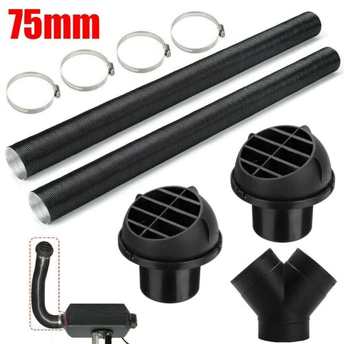 75mm heater pipe duct - duct+warm, air