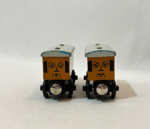 Wooden annie and - wooden, clarabel