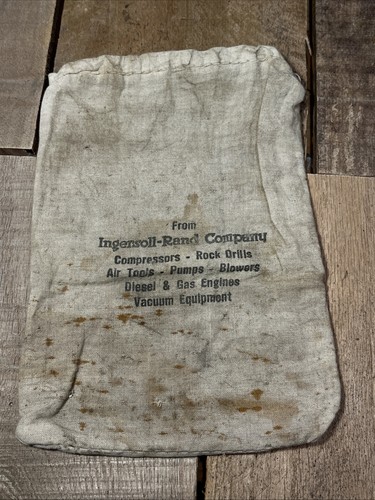 Vintage ingersoll rand cloth - rand,