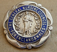 VINTAGE 1927 SILVER ENAMEL