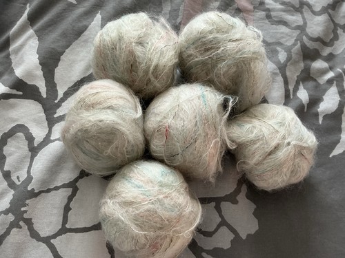 Balls mohair wool - 6,