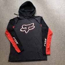 Fox Jersey Top With Hood Large