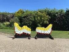 Horse & Pony Caterpillar Show Jump Fillers. Pair