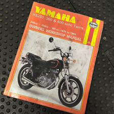 YAMAHA XS250 360 400 SOHC TWINS MOTORCYCLE HAYNES WORKSHOP MANUAL 1975-84