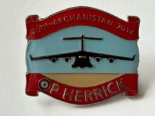 Op Herrick Afghanistan 2001 - 2014 Badge.