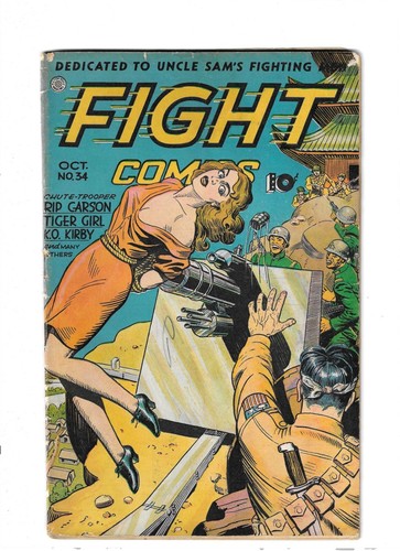 Fight comics vg fiction - comics, #