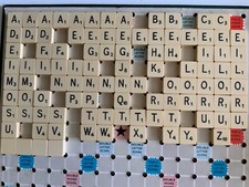 Travel Scrabble Replacement Spare Clip In Letter Tiles / Racks / Bags
