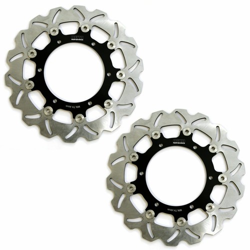 Rezo wavy front brake rotor - brake,