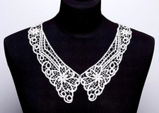 Embroidered Venice Lace Collar