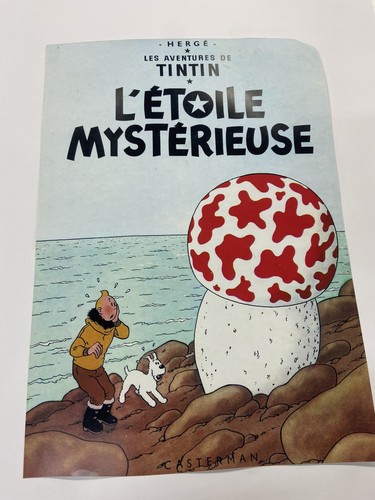 Tintin poster tin - tintin,