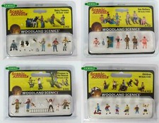 BNIB OO / HO Woodland Scenics People / Figures / Animals - 132 Variations