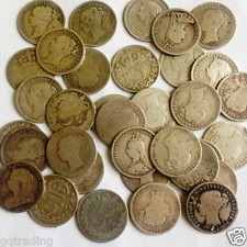 four pence groat   &  world  silver coins  uk and foreign