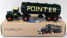 Corgi 1/50 Scale Diecast 97367 - Scammell Highwayman & Tanker Trailer - Pointer