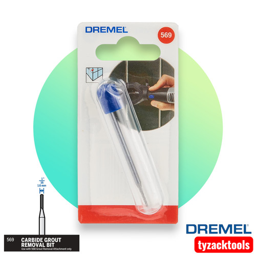 Dremel 569 grout removal bit - dremel,
