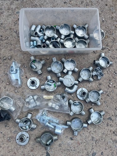 Galvanised metal conduit diy - galvanised,