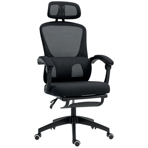 Homcom mesh ergonomic - mesh, office