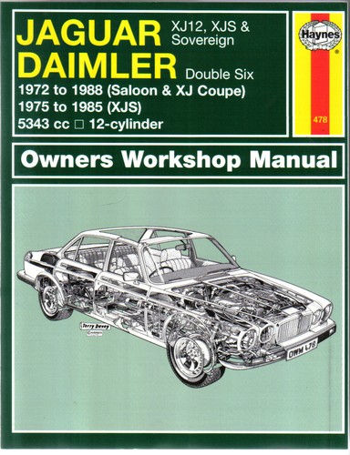 Jaguar xj12 xjs sovereign - xjs, &