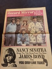 Vintage RECORD MIRROR Magazine 10 JUNE 1967 Procol Sinatra Cilla Monkees Gerry
