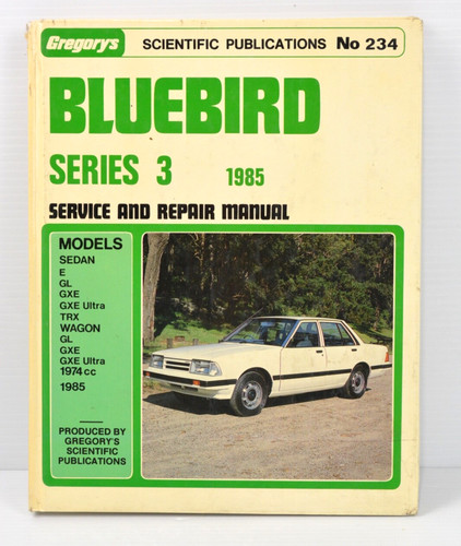 Nissan bluebird series 1985 - nissan,