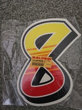 Malossi Sticker Number 8 Vespa Lambretta Scooters