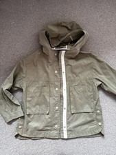 Zara Girls Utility/trench Coat Khaki Size 8 Years