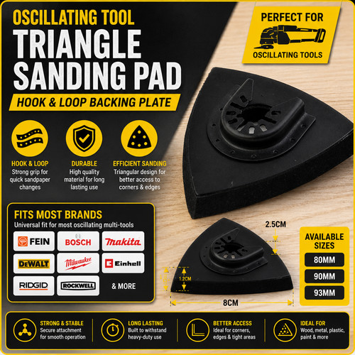 Oscillating tool triangle - oscillating,