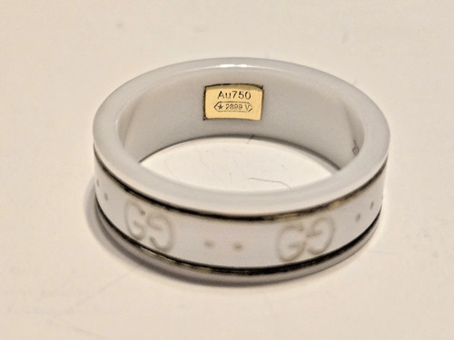 Gucci icon white ceramic - gg,