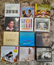 12 Classical Music Box Sets CD Job Lot Bundle debussy Gold Mozart Chopin Bach