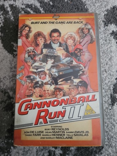 Cannonball run vhs - cannonball, 2