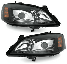 Xenon Headlights Black Left +