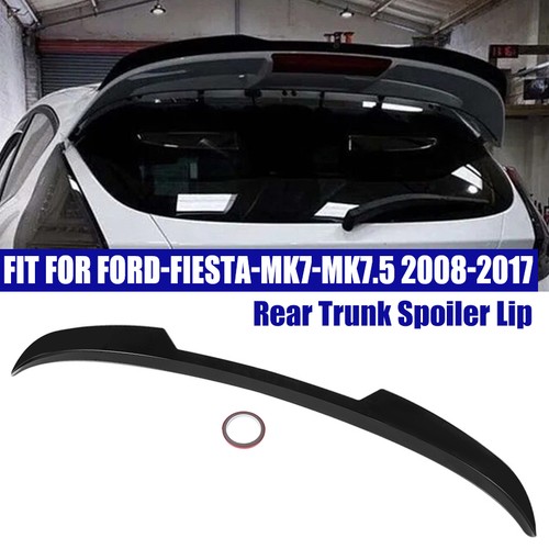 Gloss black rear - gloss, spoiler