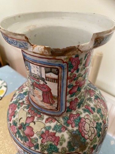 Antique chinese vase large - antique,