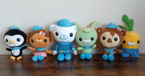 Octonauts soft toy plush - octonauts,