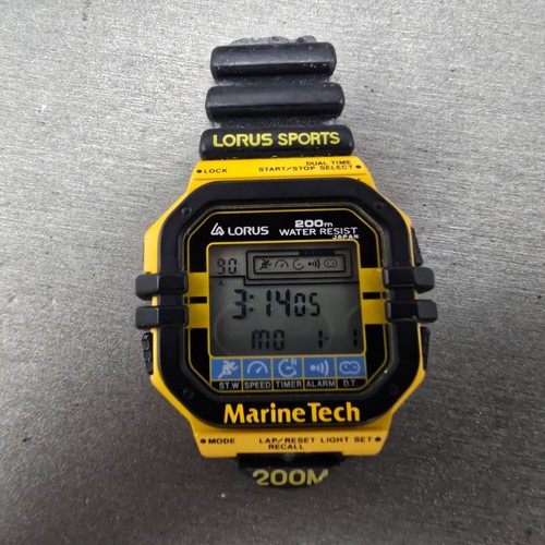 Lorus marine tech watch men - lorus,