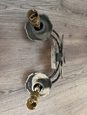 Vintage Old  Pewter  Double