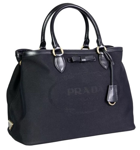 Prada jacquard handbag brand - jacquard,