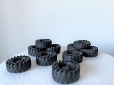Fondant tyres cake toppers