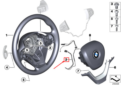 Bmw f26 steering - f26, wheel
