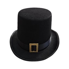 Black Top Hat Gothic Fancy