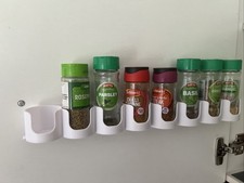 4 SPICE JAR SPICE RACK STORAGE