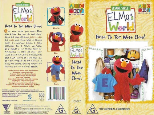 Sesame street elmo world head - street,
