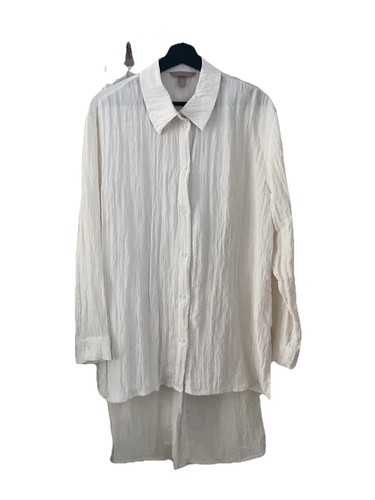 Champagne slinky crinkled - h&m,