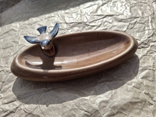 Bird trinket dish - bird, figurine