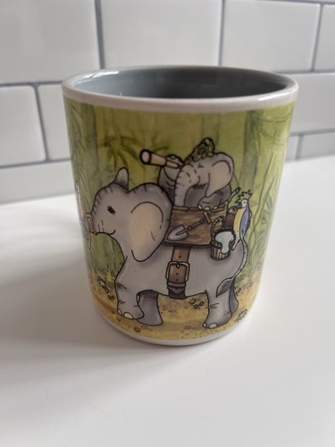 Tuskers elephant ceramic mug - ceramic,