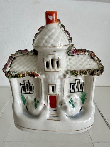 Antique staffordshire cottage - antique,